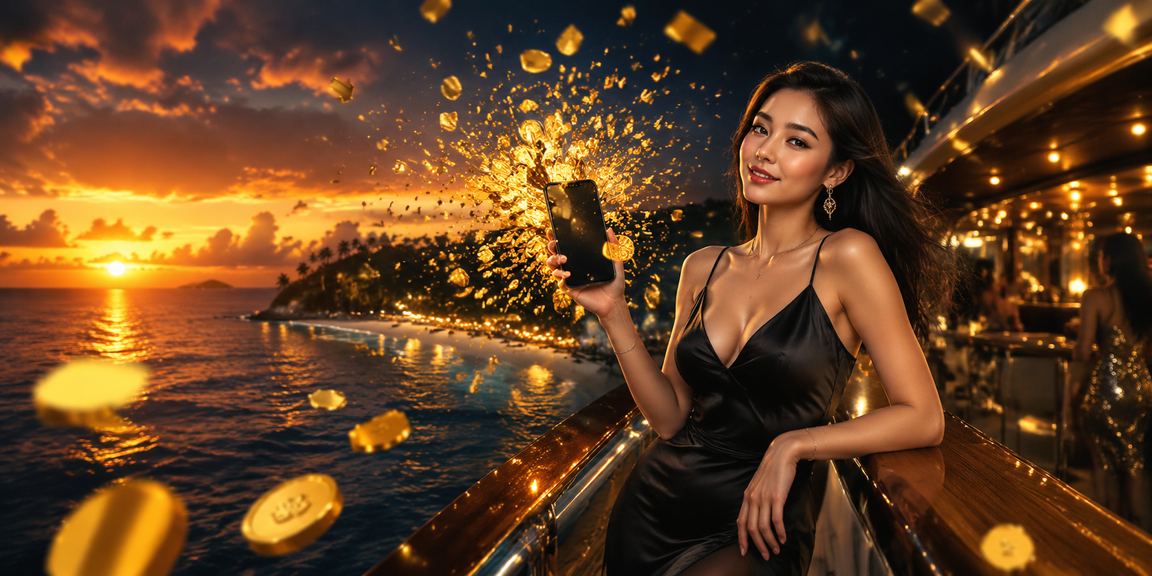 Người dùng trải nghiệm casino di động khc trên bãi biển Phú Quốc